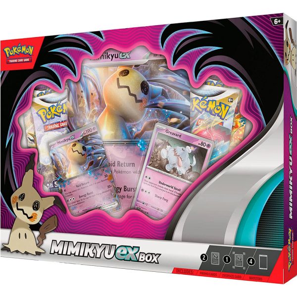 Blister Juego Cartas Coleccionables Mimikyu Ex Pokemon Ingles For Discount