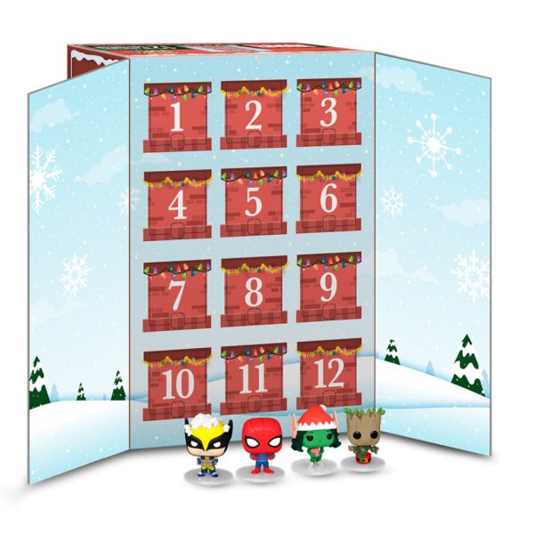 Calendario Adviento 12 Day Marvel Supply