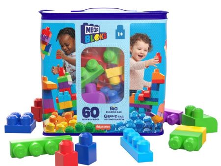 Bolsa Mega Bloks Azul 60Pzs Discount