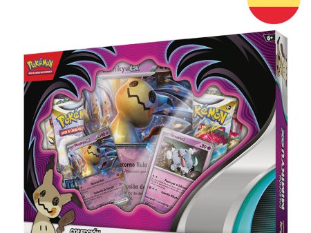 Blister Juego Cartas Coleccionables Mimikyu Ex Pokemon Español on Sale