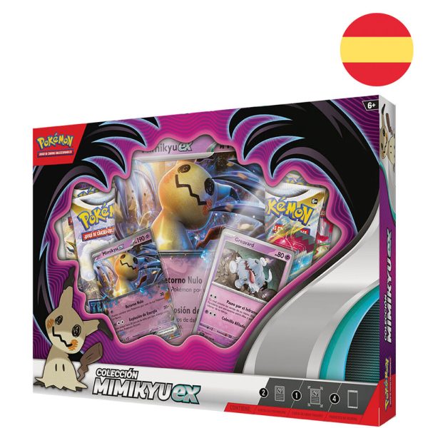 Blister Juego Cartas Coleccionables Mimikyu Ex Pokemon Español on Sale