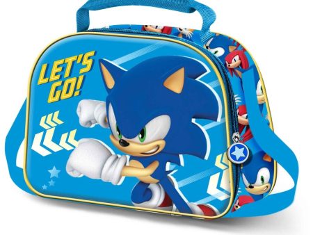 Bolsa Portameriendas 3D Go Sonic The Hedgehog Fashion