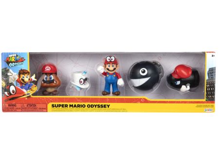 Blister 5 Figuras Super Mario Bros 6,5Cm For Cheap