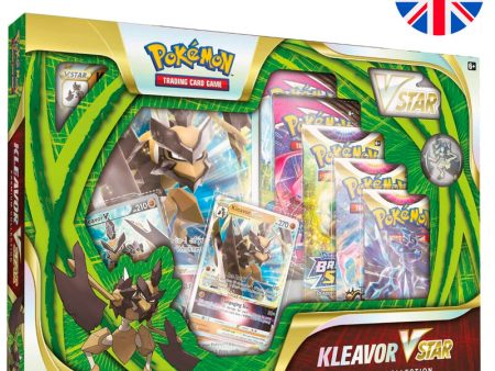 Blister Juego Cartas Coleccinables Kleavor Vstar Pokemon Ingles Discount