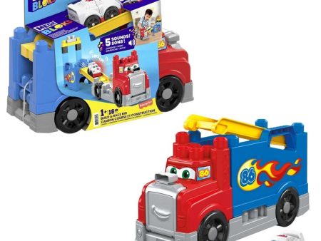 Camion Carreras Y Construccion Mega Bloks 16Pzs Hot on Sale