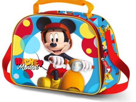 Bolsa Portameriendas 3D Scooter Mickey Disney Fashion