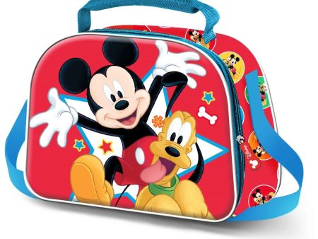 Bolsa Portameriendas 3D Star Mickey Disney For Discount