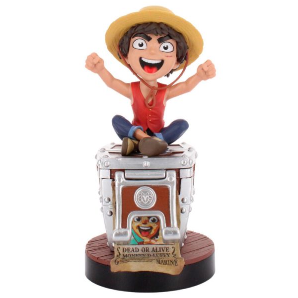 Cable Guy Soporte Sujecion Wanted Poster Luffy One Piece 20Cm For Discount