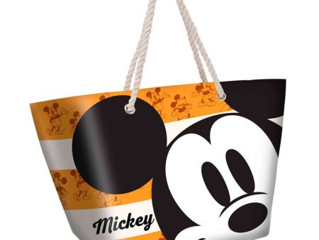 Bolsa Playa Orange Mickey Disney Discount