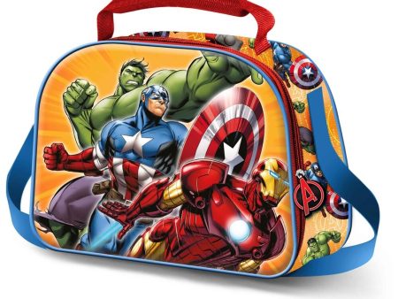 Bolsa Portameriendas 3D Attack Los Vengadores Avengers Marvel Discount