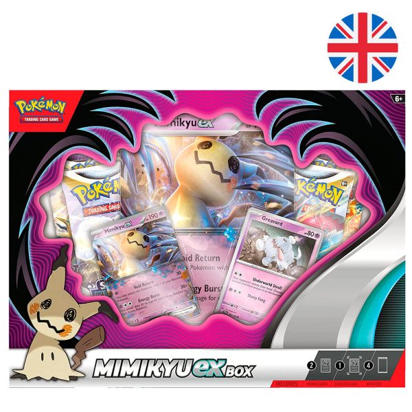 Blister Juego Cartas Coleccionables Mimikyu Ex Pokemon Ingles For Discount